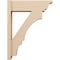 Ekena Millwork 8-in W x 26-in D x 34-in H Balboa Trad Rough Cedar Woodgrain TimberThane Outlooker, Primed Tan OUTUR080X26X34BOA04RCPR - alternate 5